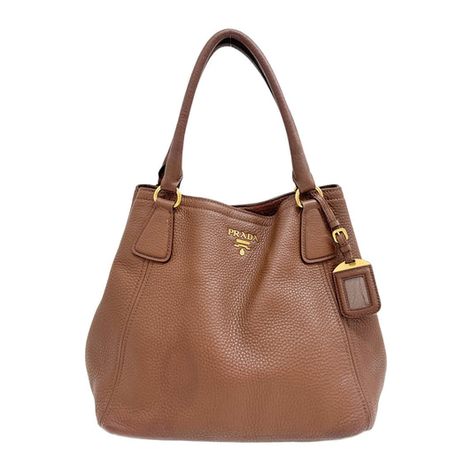 Brown Leather Two Way Bag