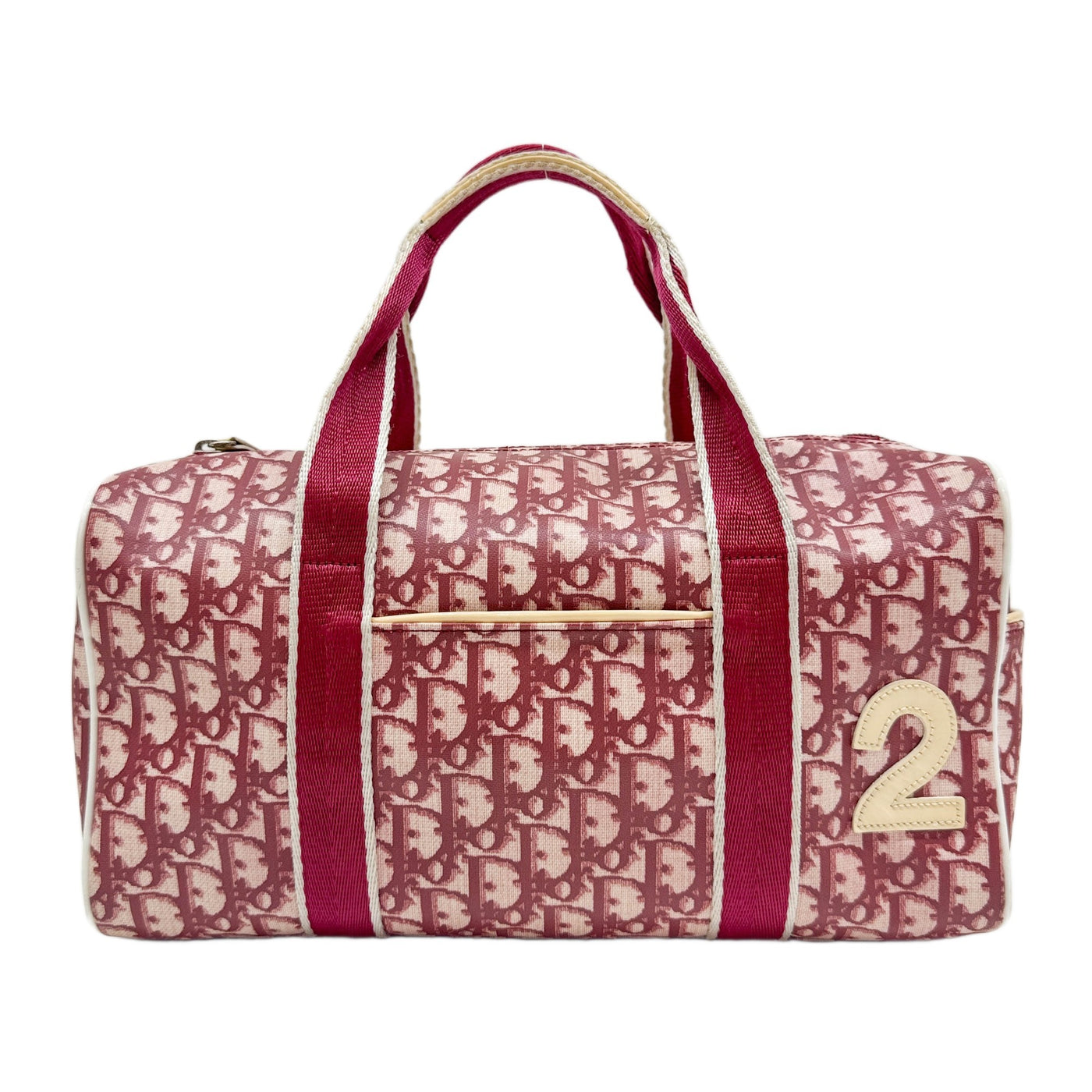 Boston No. 2 Red Trotter Handle Bag