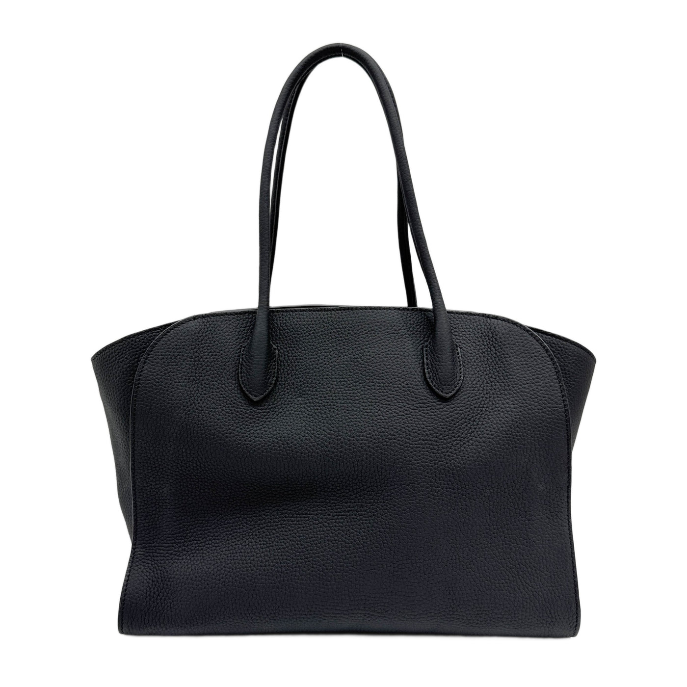Marlo Black Leather Hand Bag