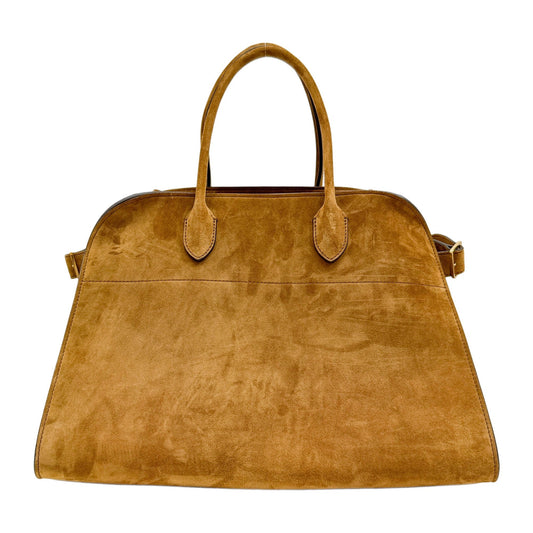 Soft Margaux 15 Cider Brown Suede Hand Bag