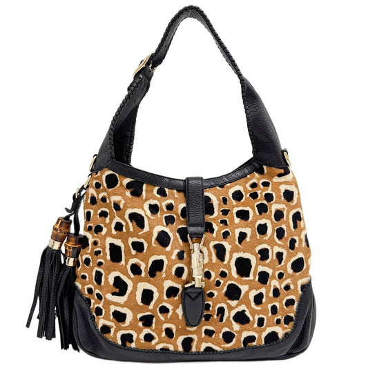 New Jackie Brown Cheetah Shoulder Bag