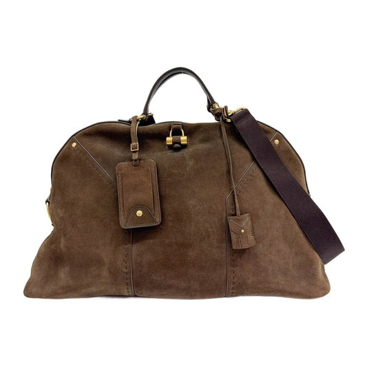 Muse Khaki Suede Two Way Bag