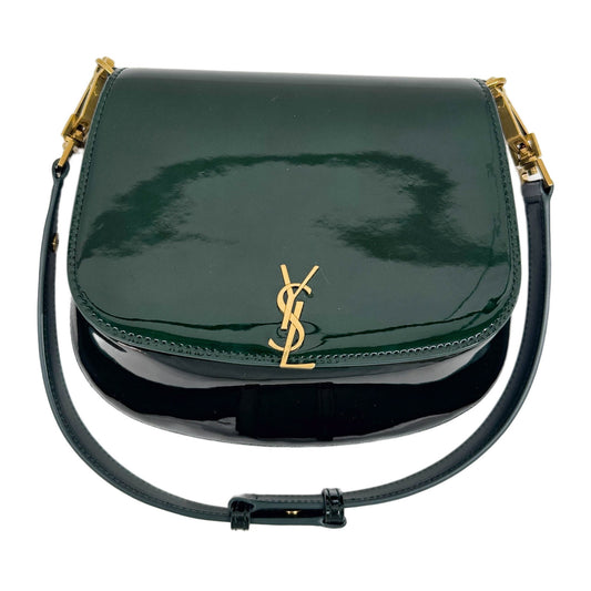 Voltaire Emerald Green Leather Shoulder Bag