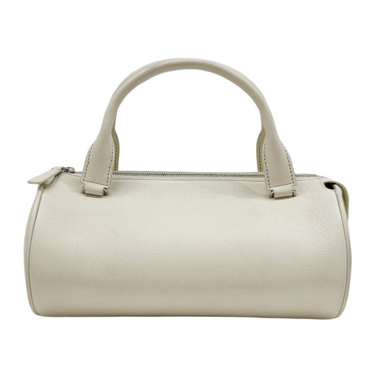 Edith Cream Leather Handle Bag