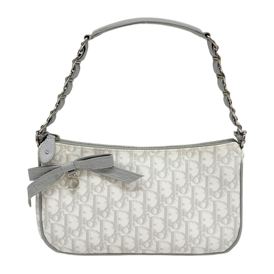 Romantique Gray Trotter Canvas Shoulder Bag