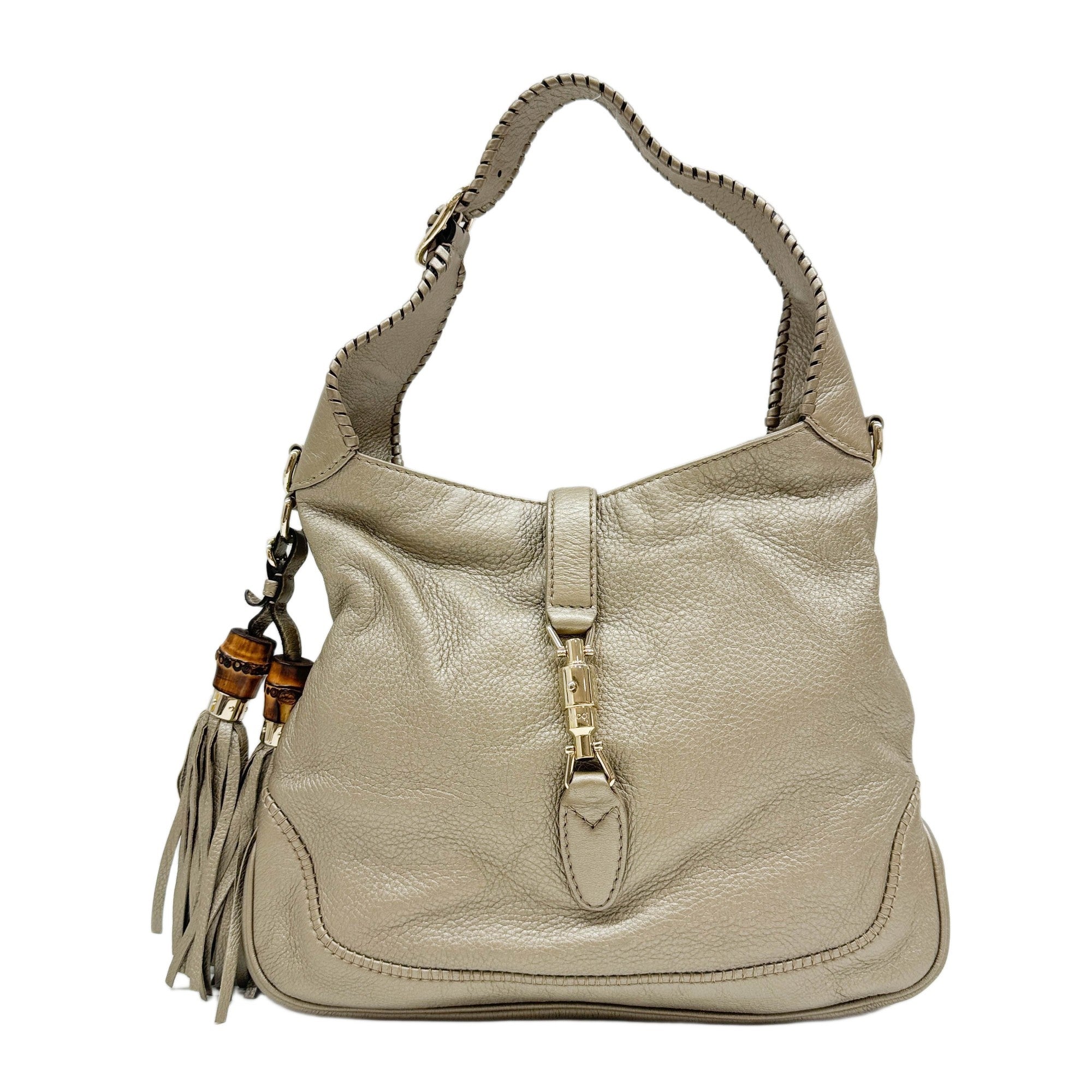 New Jackie Metallic Gold Two Way Bag