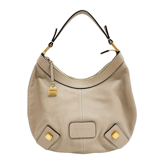 New Road Beige Shoulder Bag
