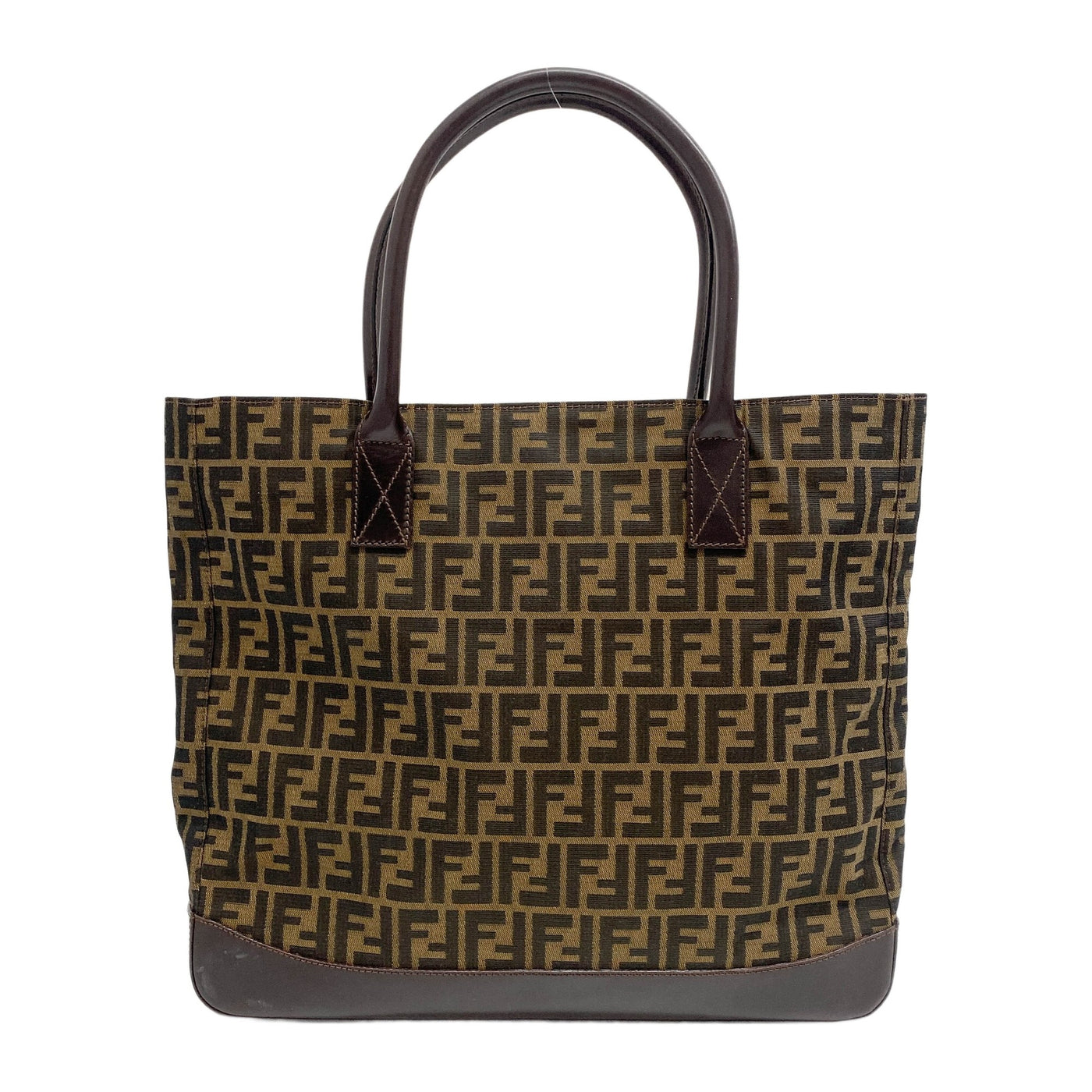 Brown Zucca Tote Shoulder Bag