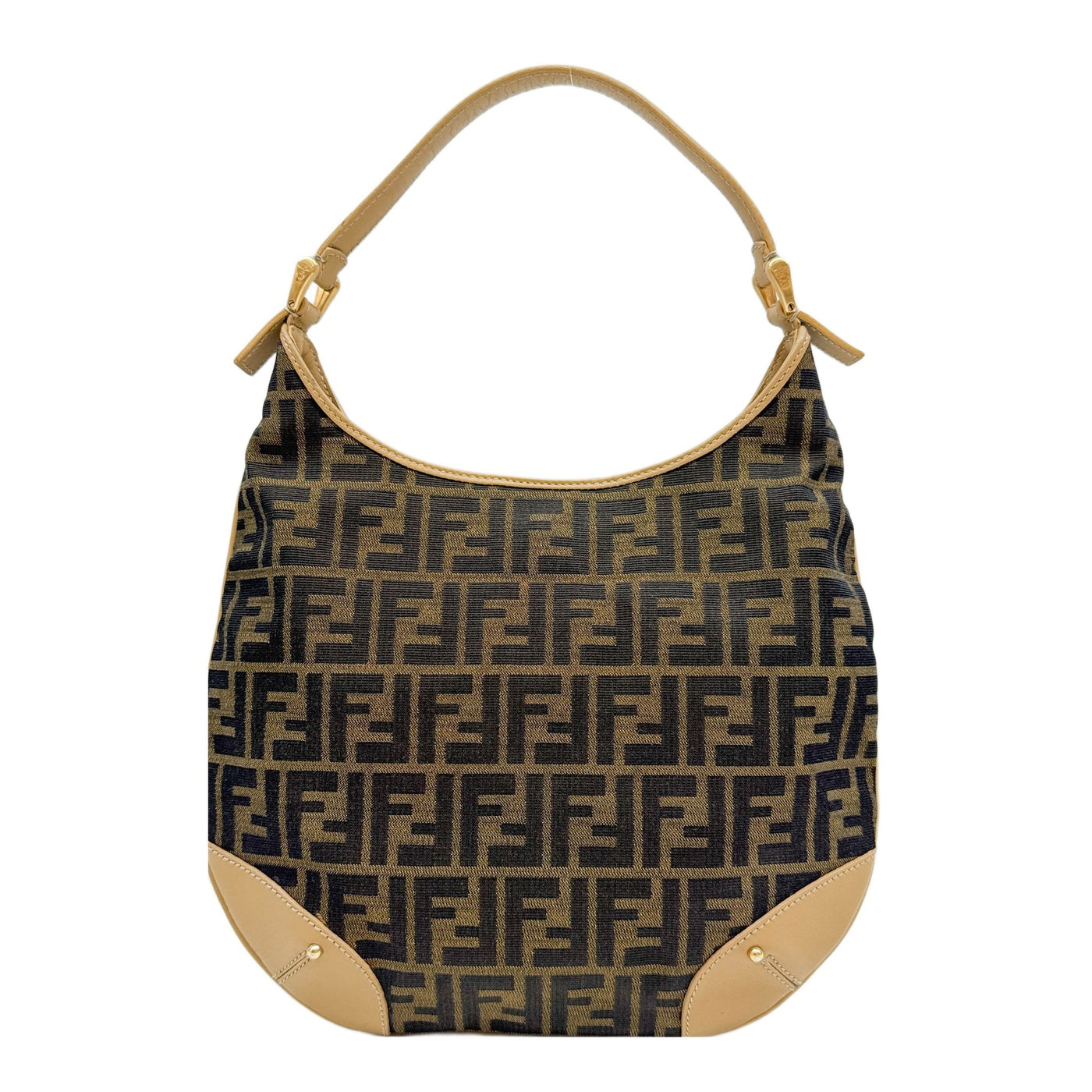 Brown Zucca Shoulder Bag