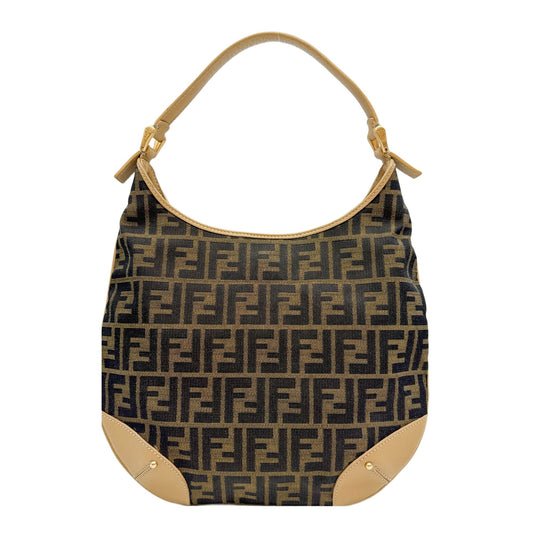 Brown Zucca Shoulder Bag