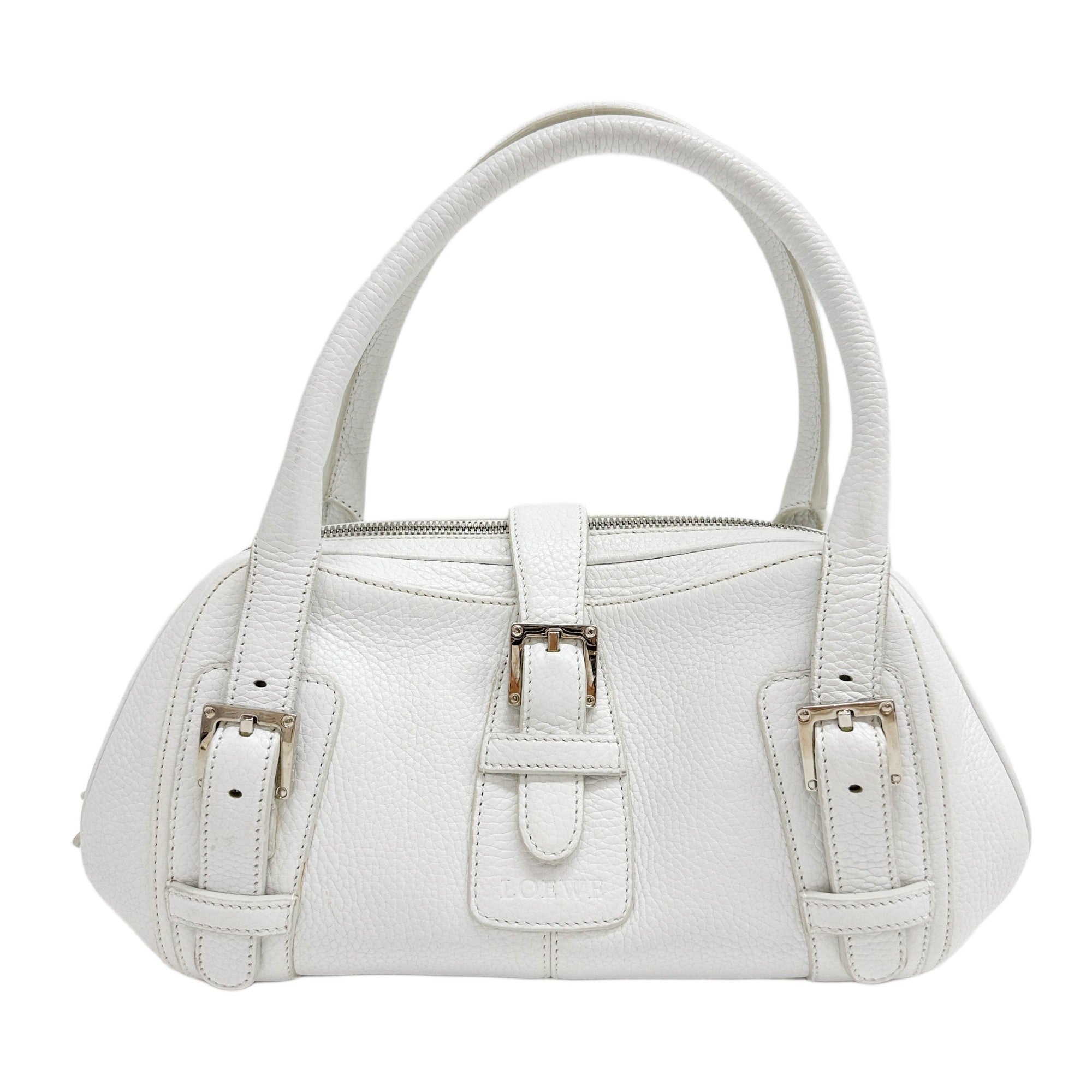 LOEWE Senda White Shoulder Bag – HIVE PRELOVED