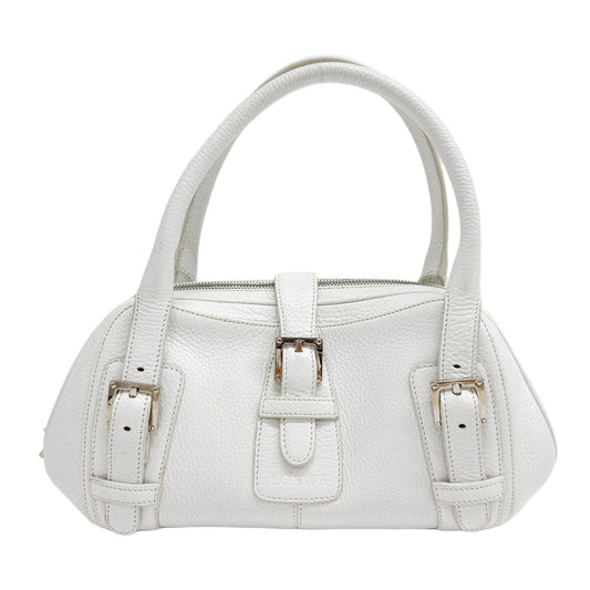 Senda White Shoulder Bag