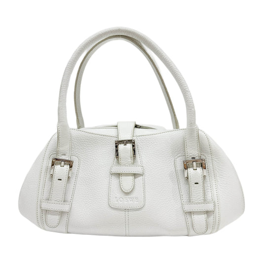 Senda White Shoulder Bag