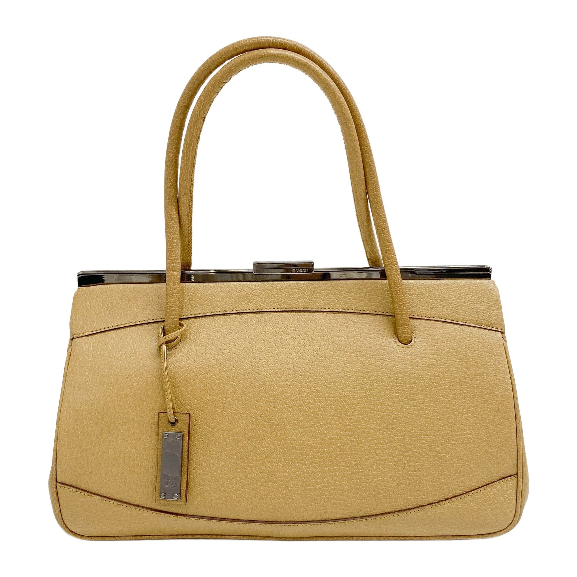 Tan Leather Hand Bag