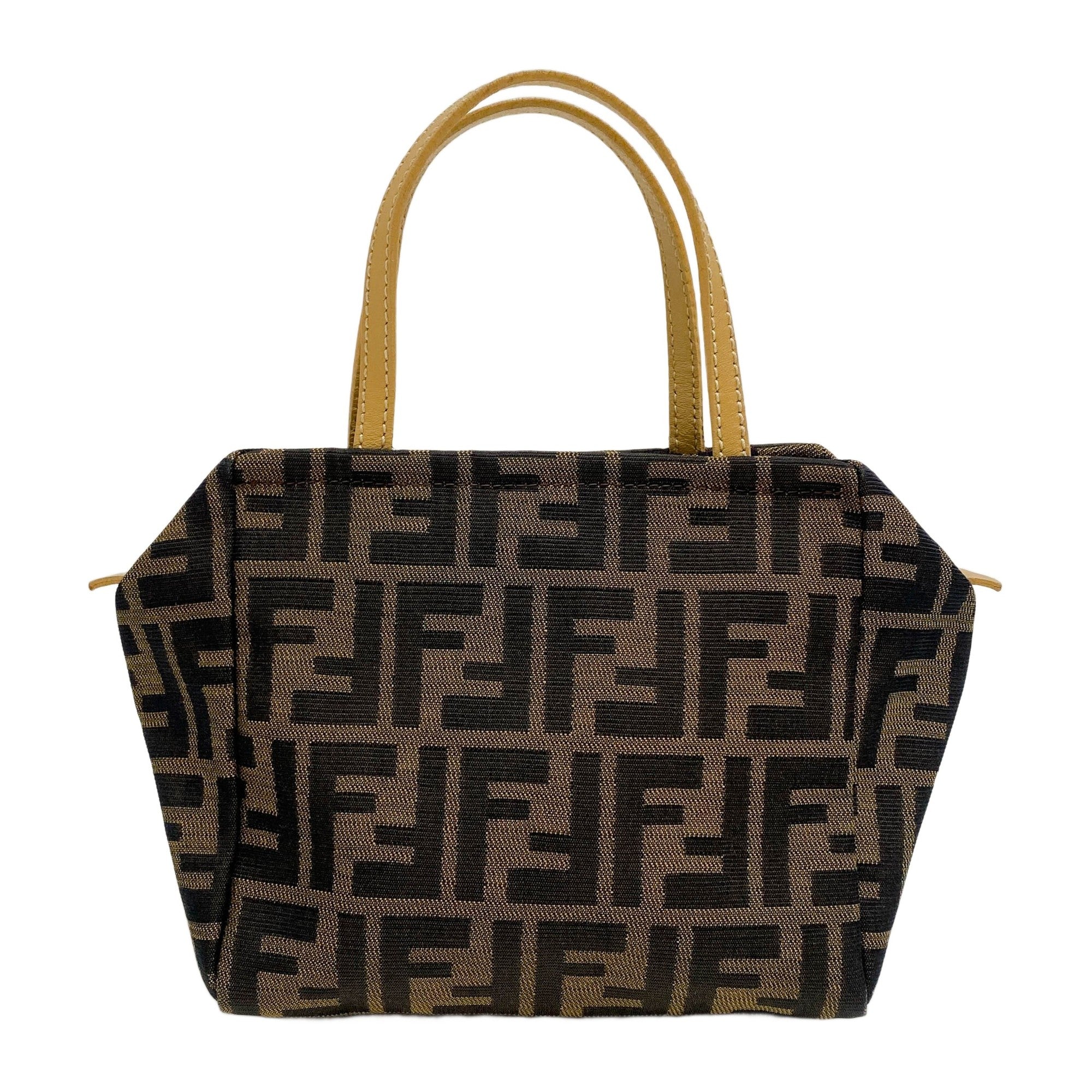 Brown Zucca Hand Bag