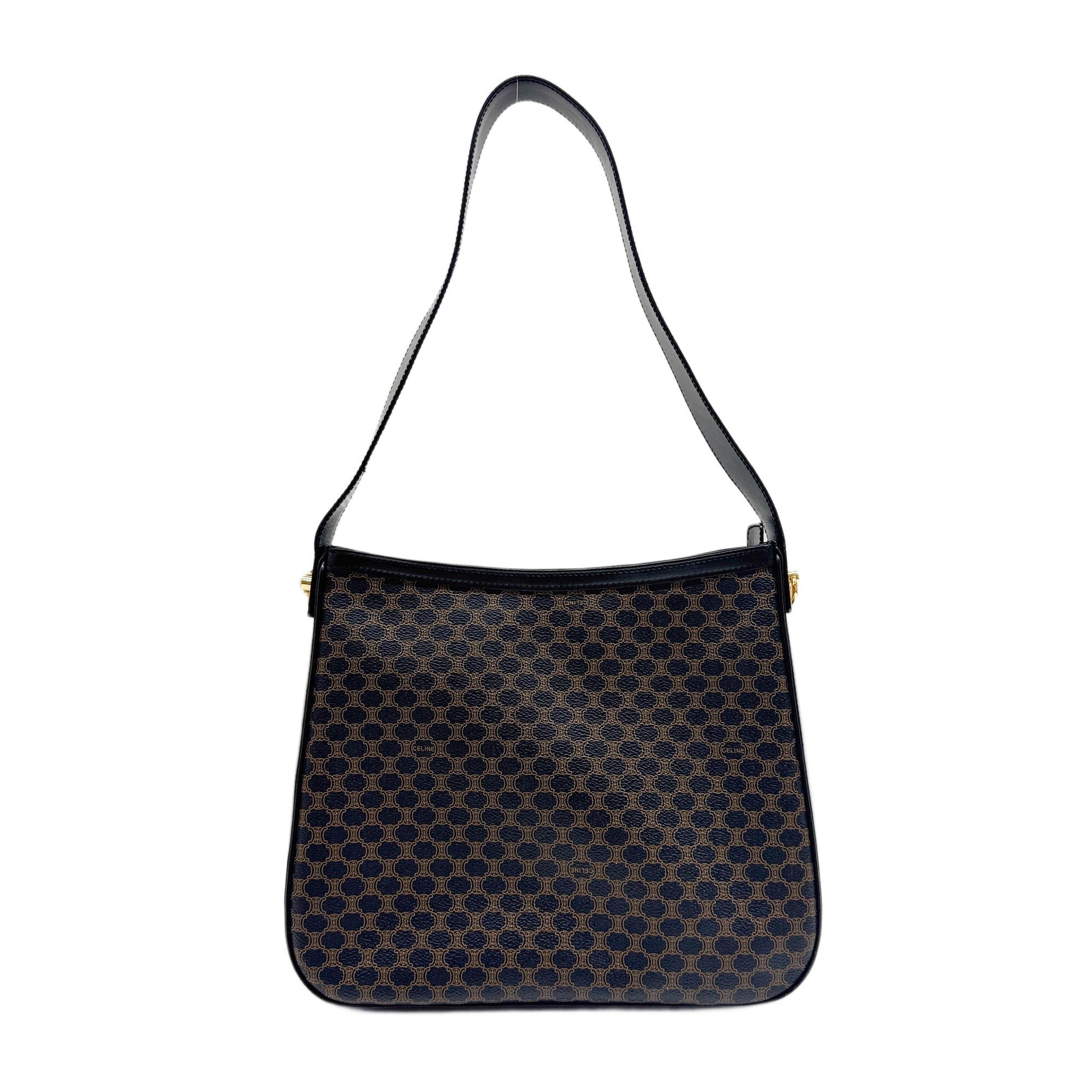 Macadam Brown Monogram Canvas Shoulder Bag