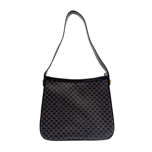 Macadam Brown Monogram Canvas Shoulder Bag
