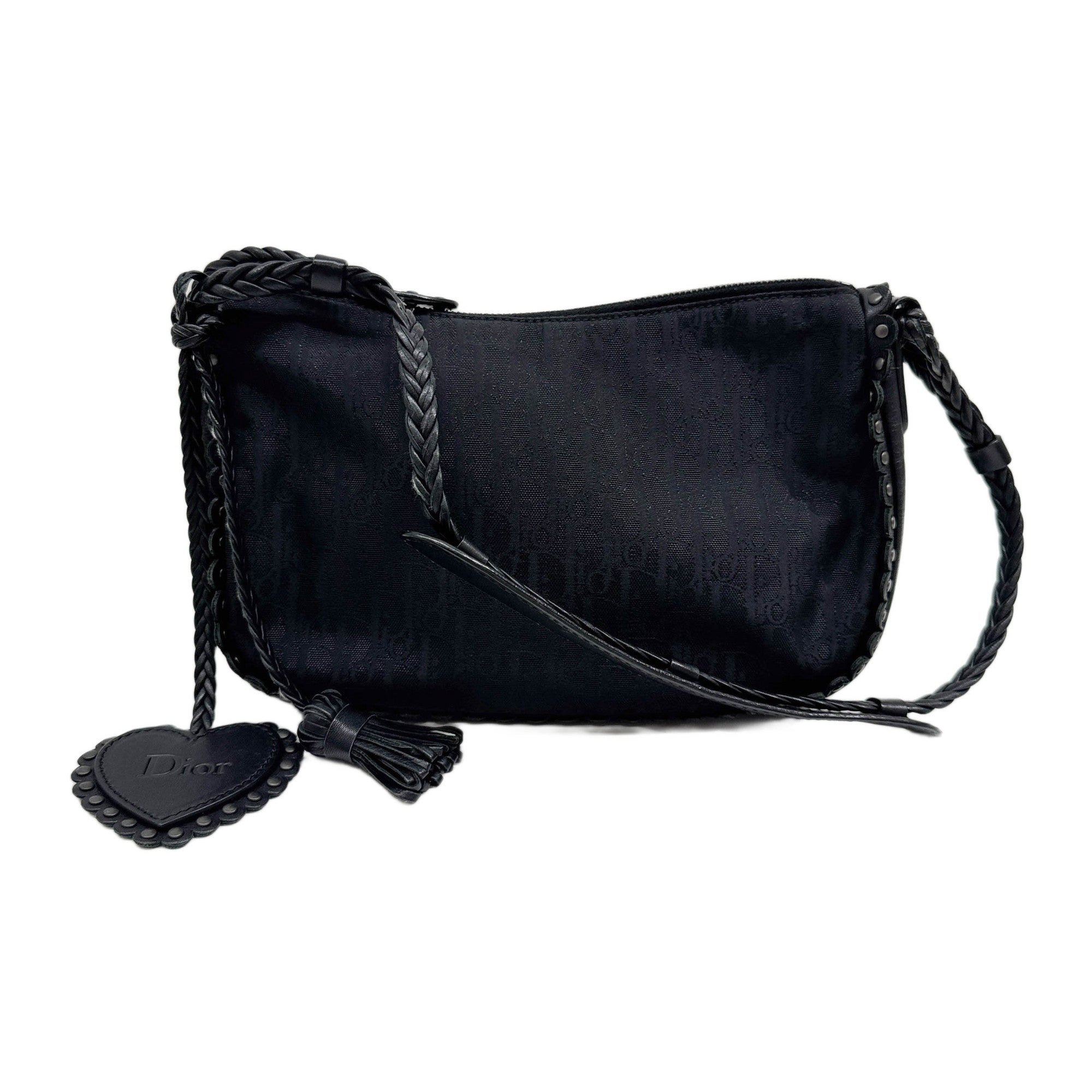 Black Trotter Shoulder Bag