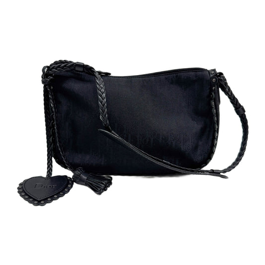 Black Trotter Shoulder Bag