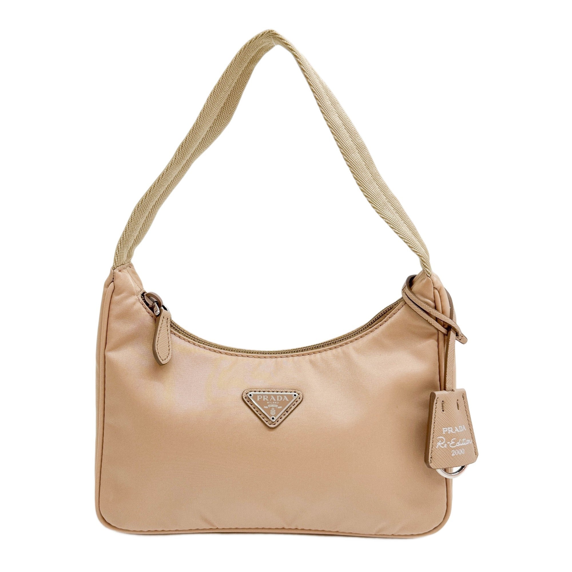 Re-edition Nude Pink Nylon Shoulder Bag