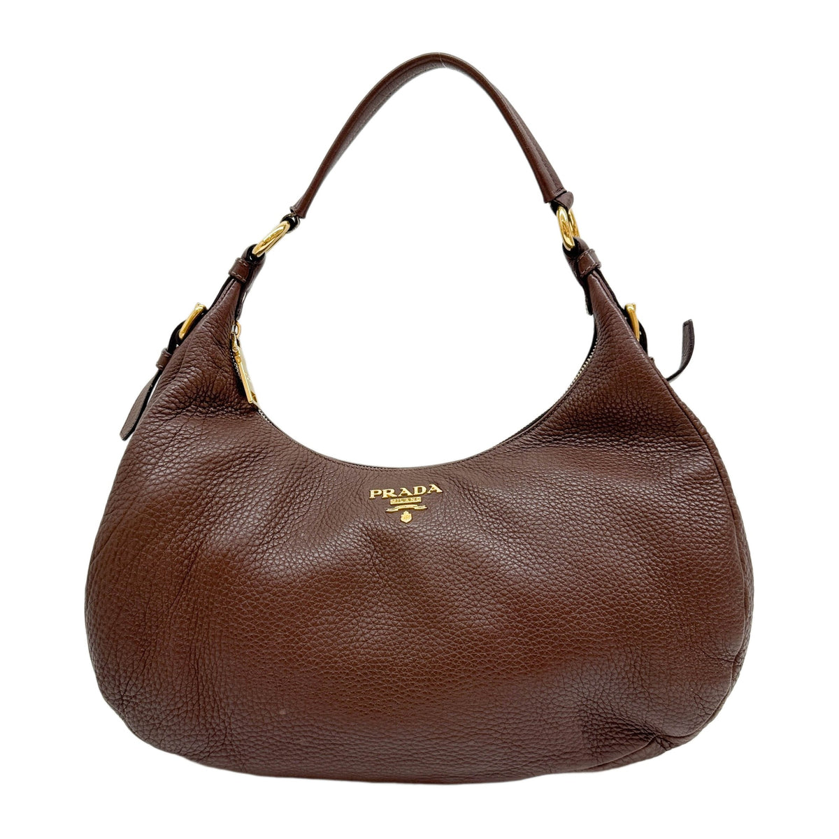 Brown Leather Shoulder Bag