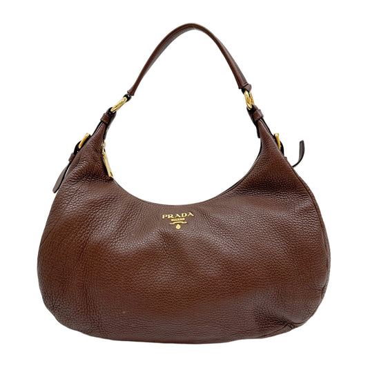 Brown Leather Shoulder Bag