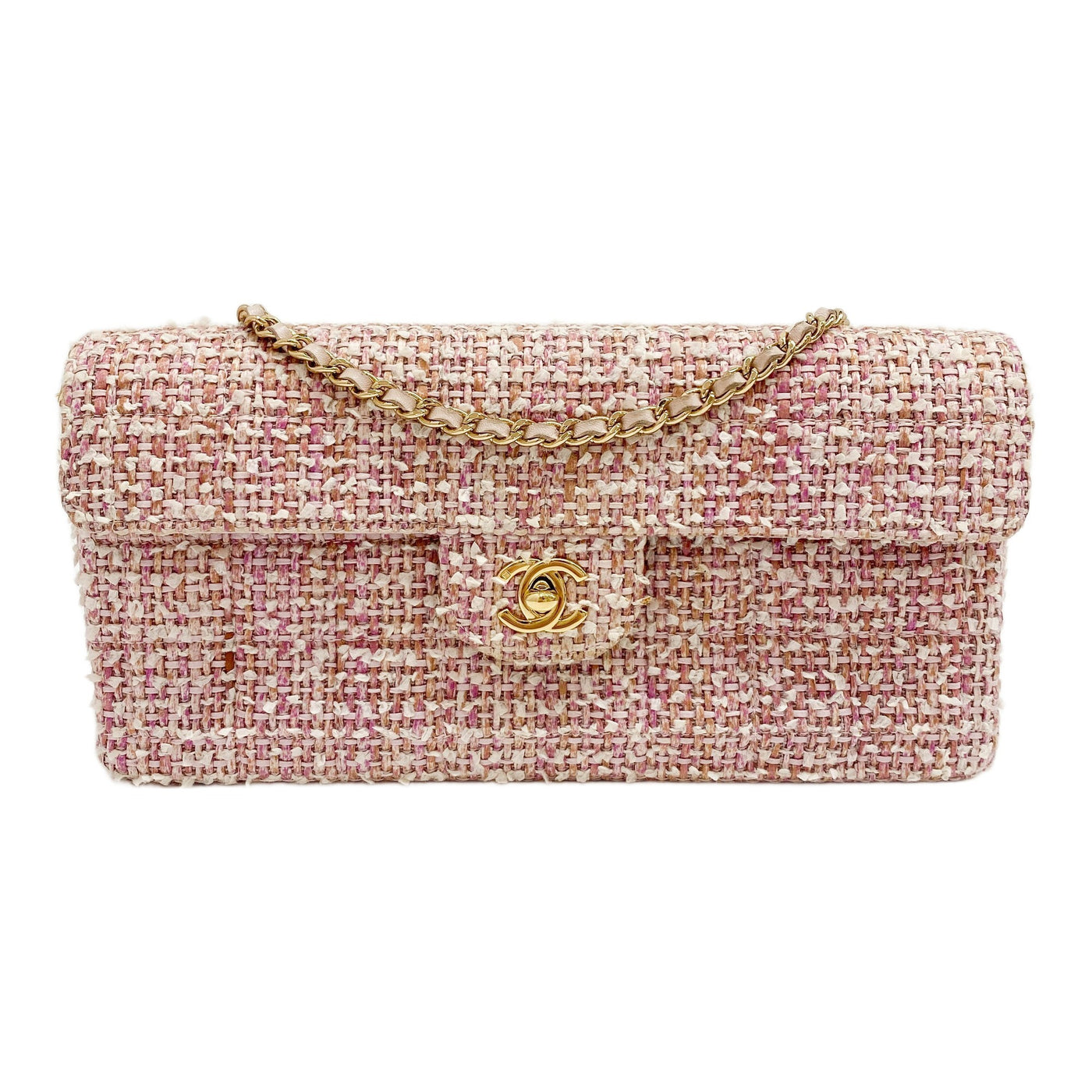 Chocolate Bar 2003-2004 Pink Tweed Shoulder Bag