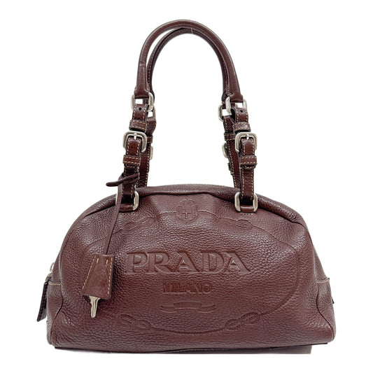 Brown Leather Shoulder Bag