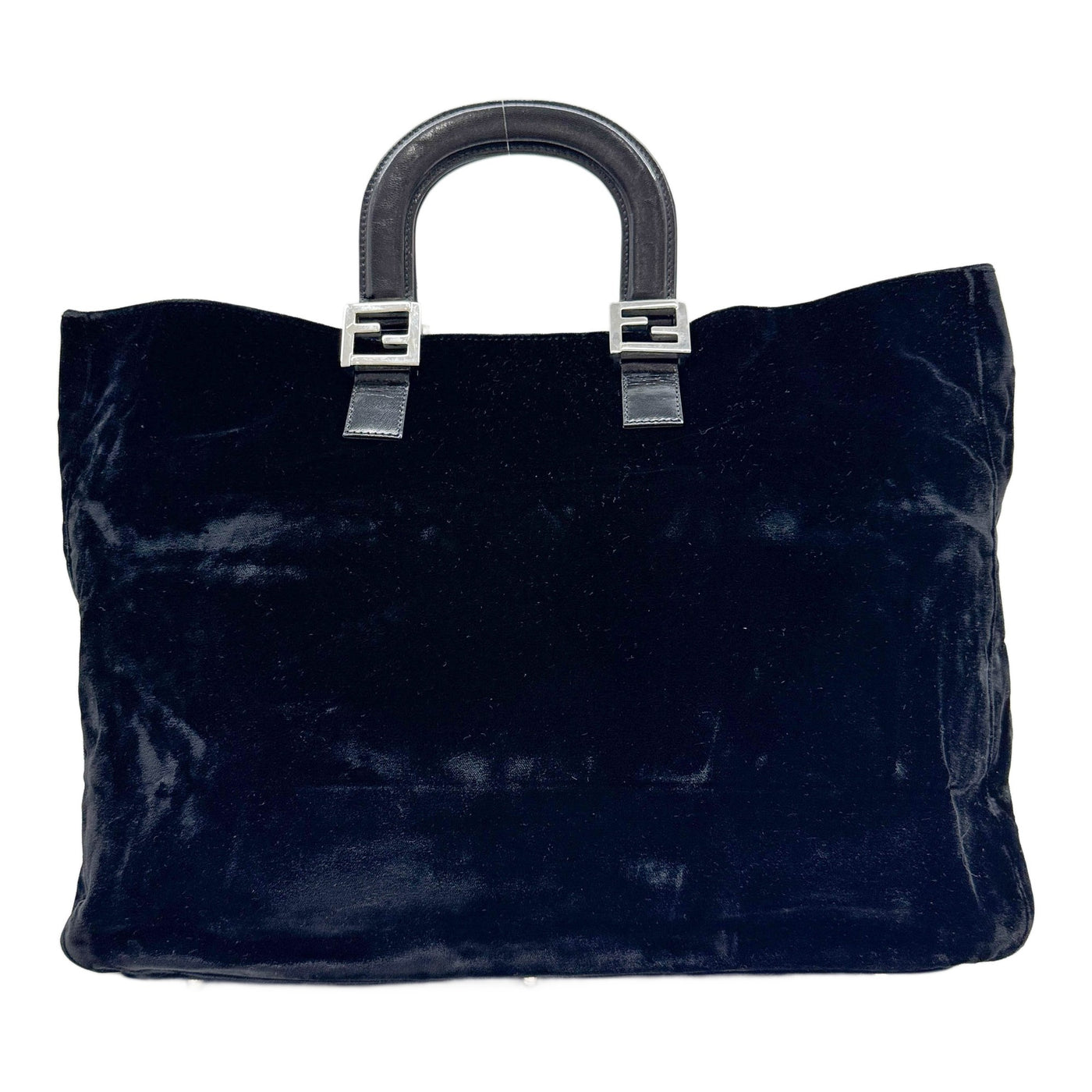 Black Velvet Tote Bag