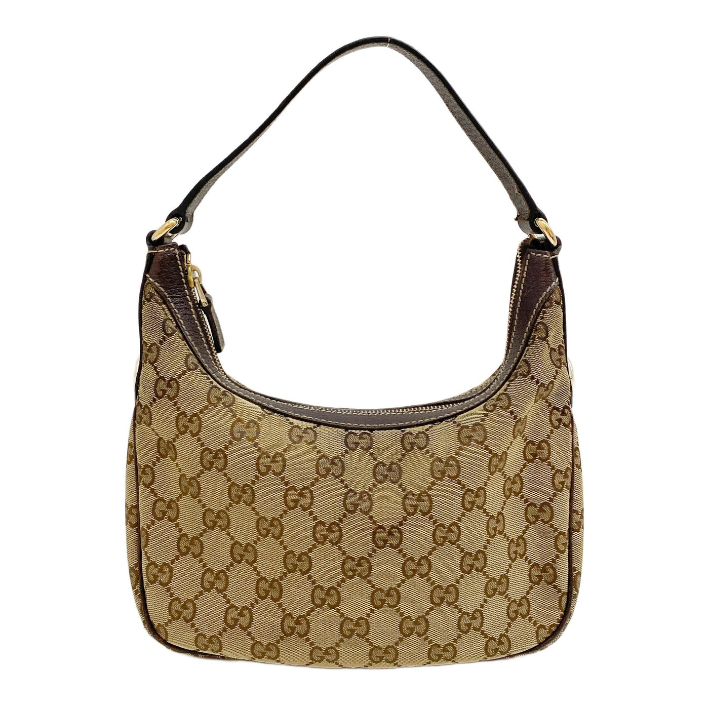 Brown GG Canvas Shoulder Bag