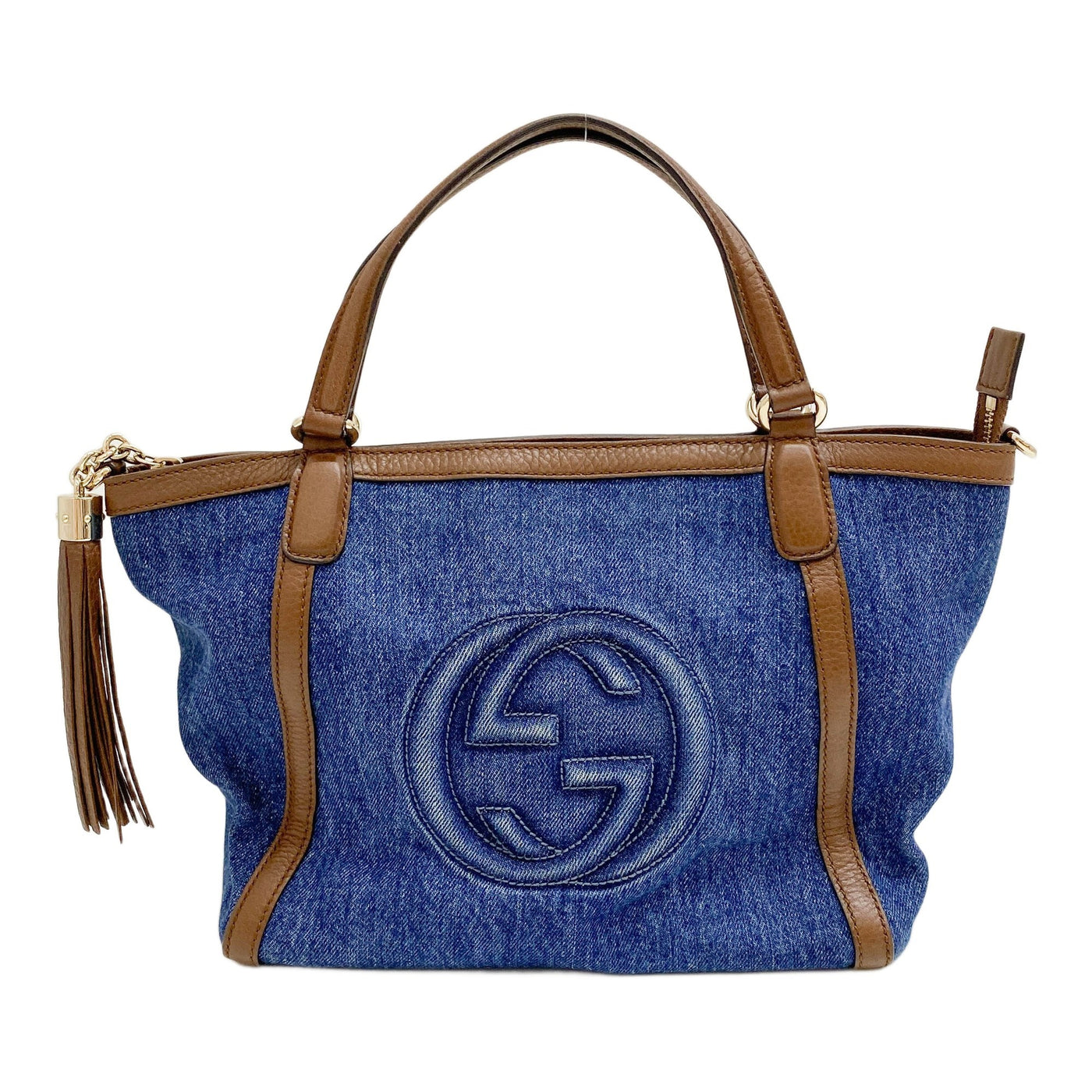 Soho Blue Denim Two Way Bag