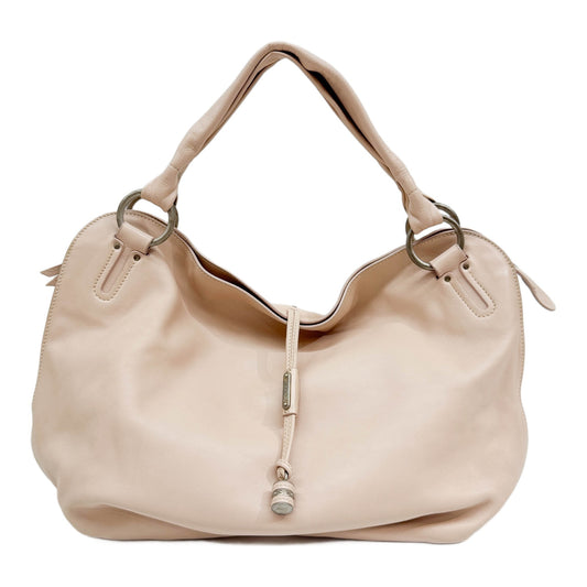 Bittersweet Dust Pink Leather Shoulder Bag