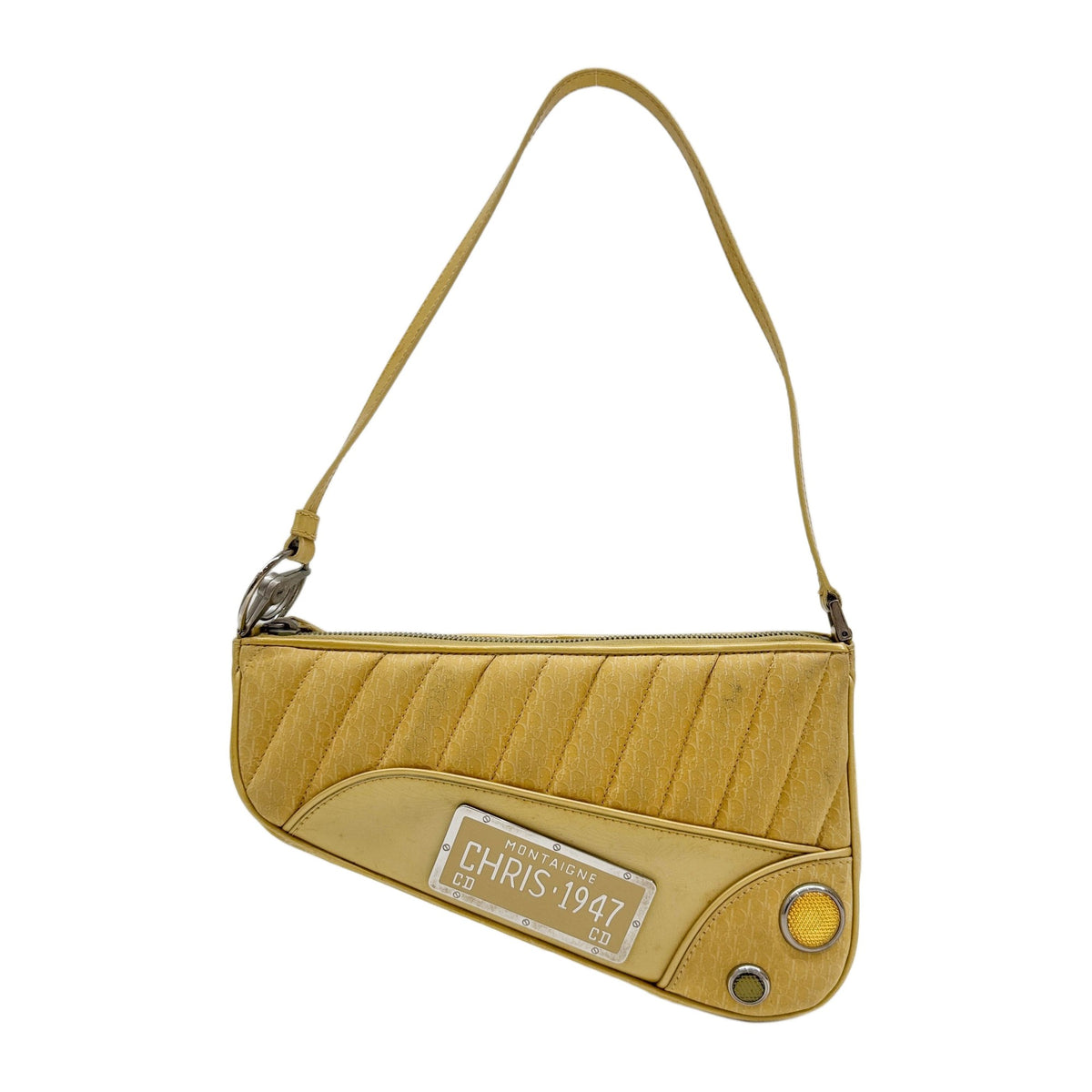 Montaigne Chris 1974 "Cadillac" Yellow Trotter Canvas Shoulder Bag