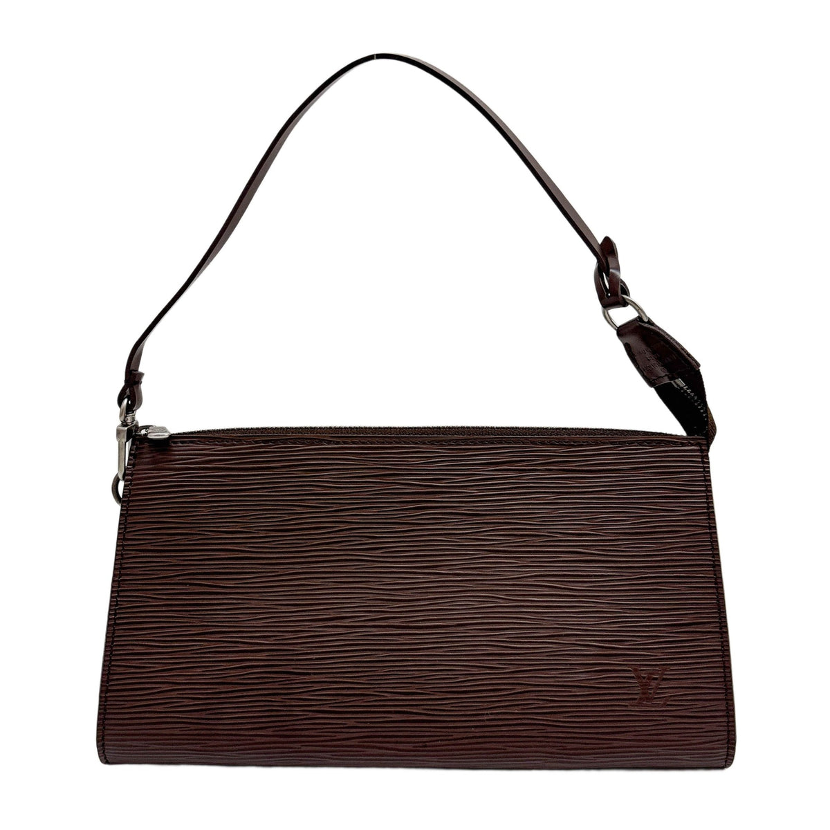 Epi Brown Pochette Accessoire Bag