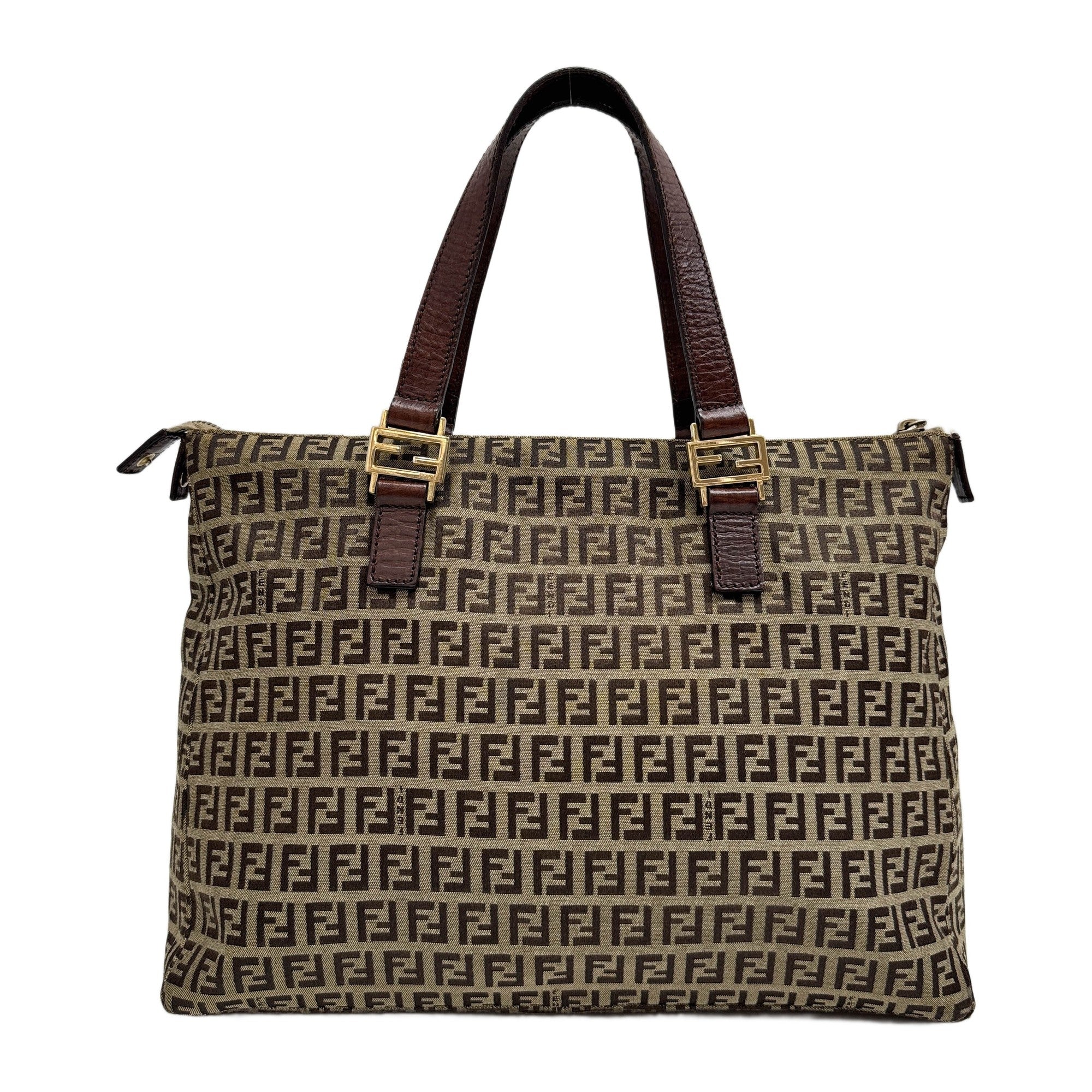 Brown Zucchino Canvas Hand Bag