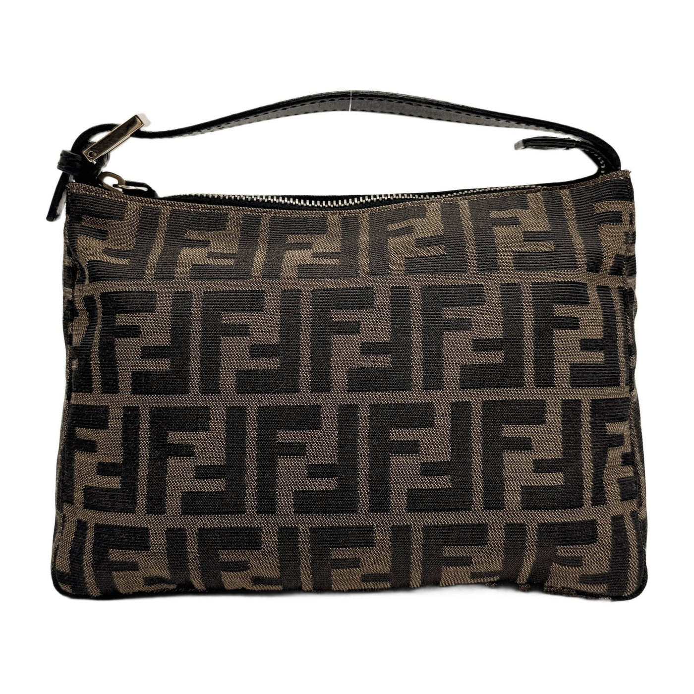 Brown Zucca Canvas Handle Bag