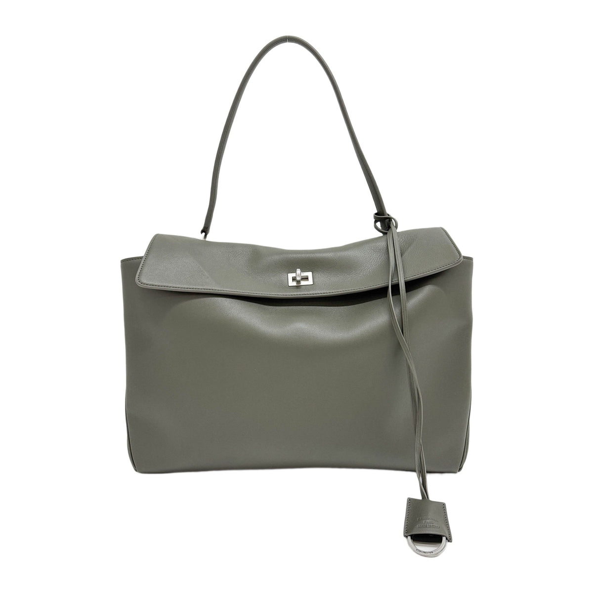 Rodeo Olive Green Leather Handle Bag