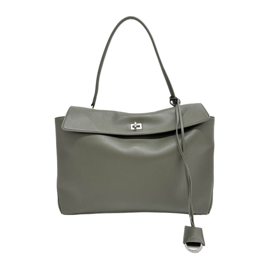 Rodeo Olive Green Leather Handle Bag