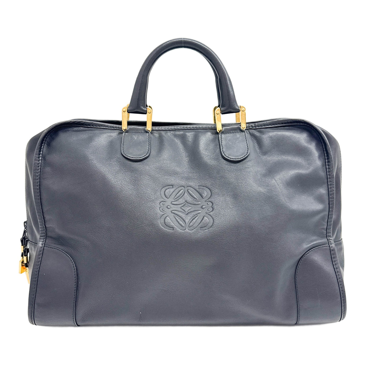 Amazona 38 Black Leather Hand Bag
