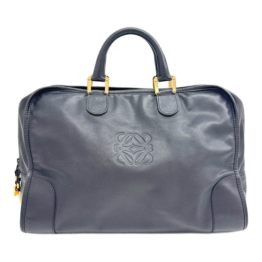 Amazona 38 Black Leather Hand Bag