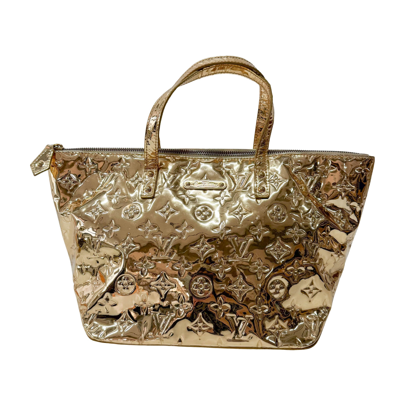 Bllevue Mirror World Gold Coated Canvas