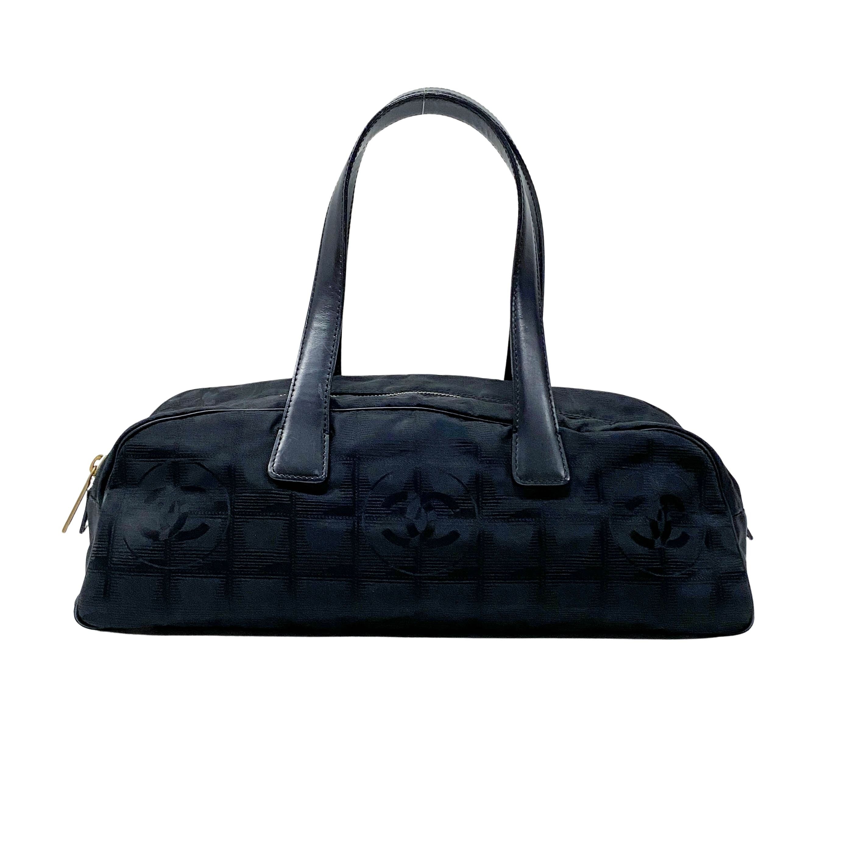 Black Nylon Shoulder Bag