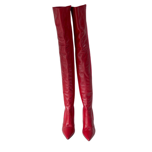 Size 40 Tall Red Kinky Boots