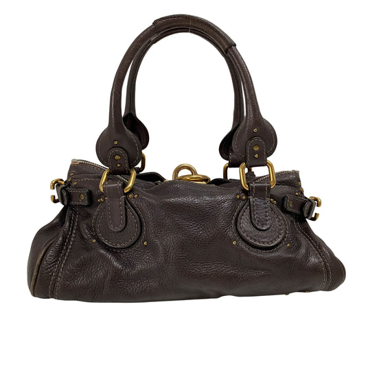 Paddington Brown Leather Handbag