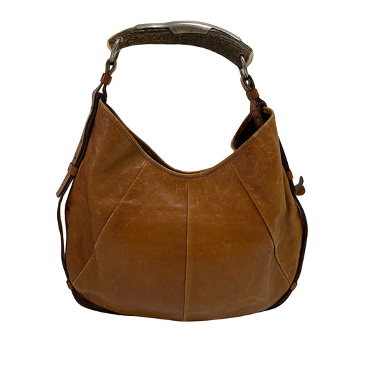 Mombasa Brown Leather Shoulder Bag