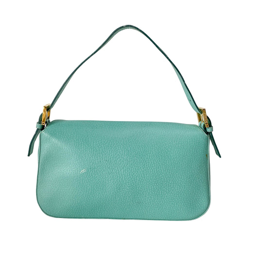 Green Leather Shoulder Bag