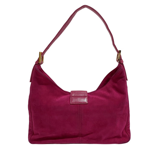 Pink Suede Hobo