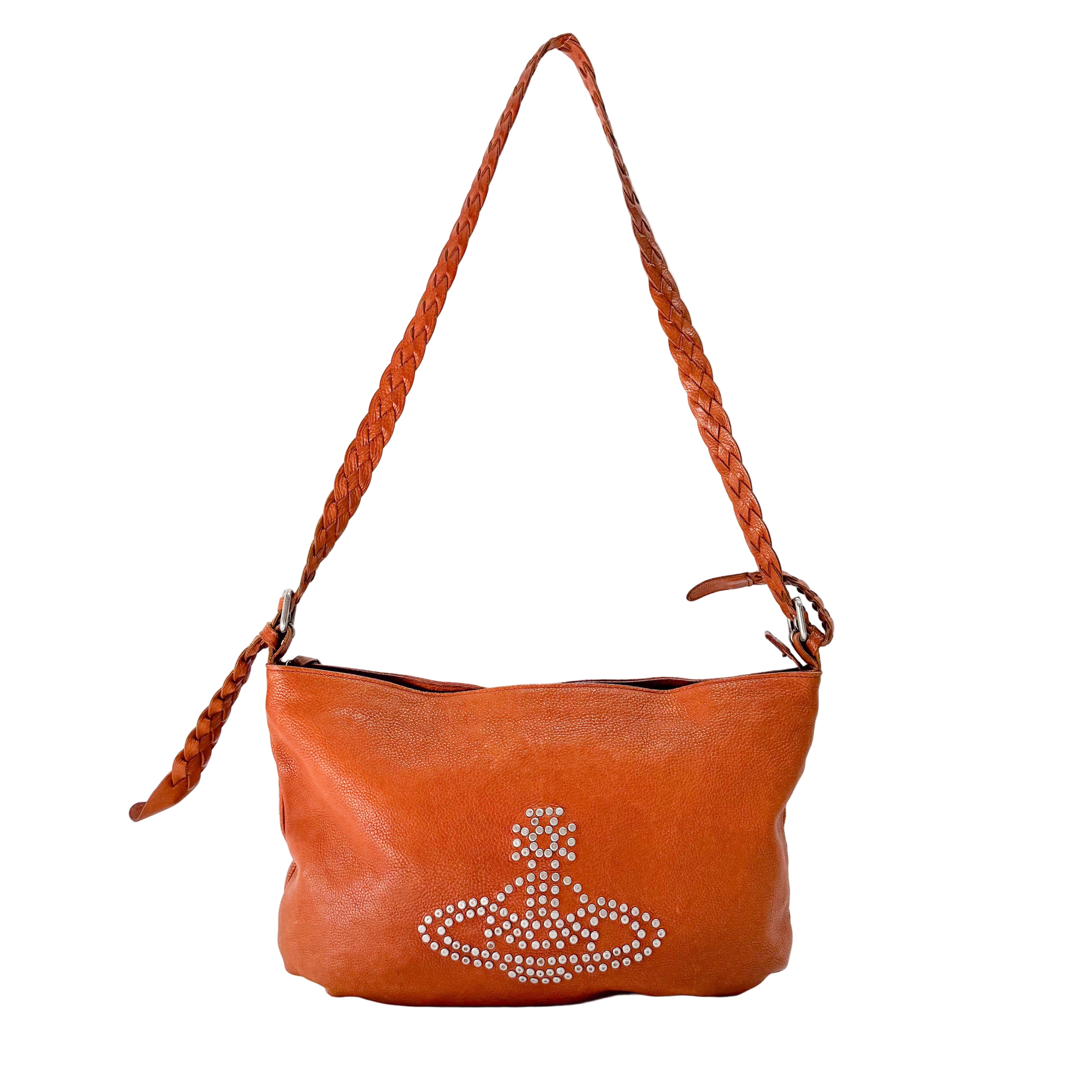 Brown Leather Crossbody Bag