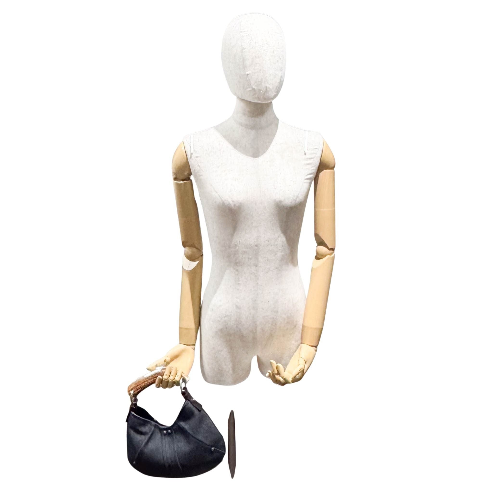 YSL Mini Mombasa Denim Hand Bag