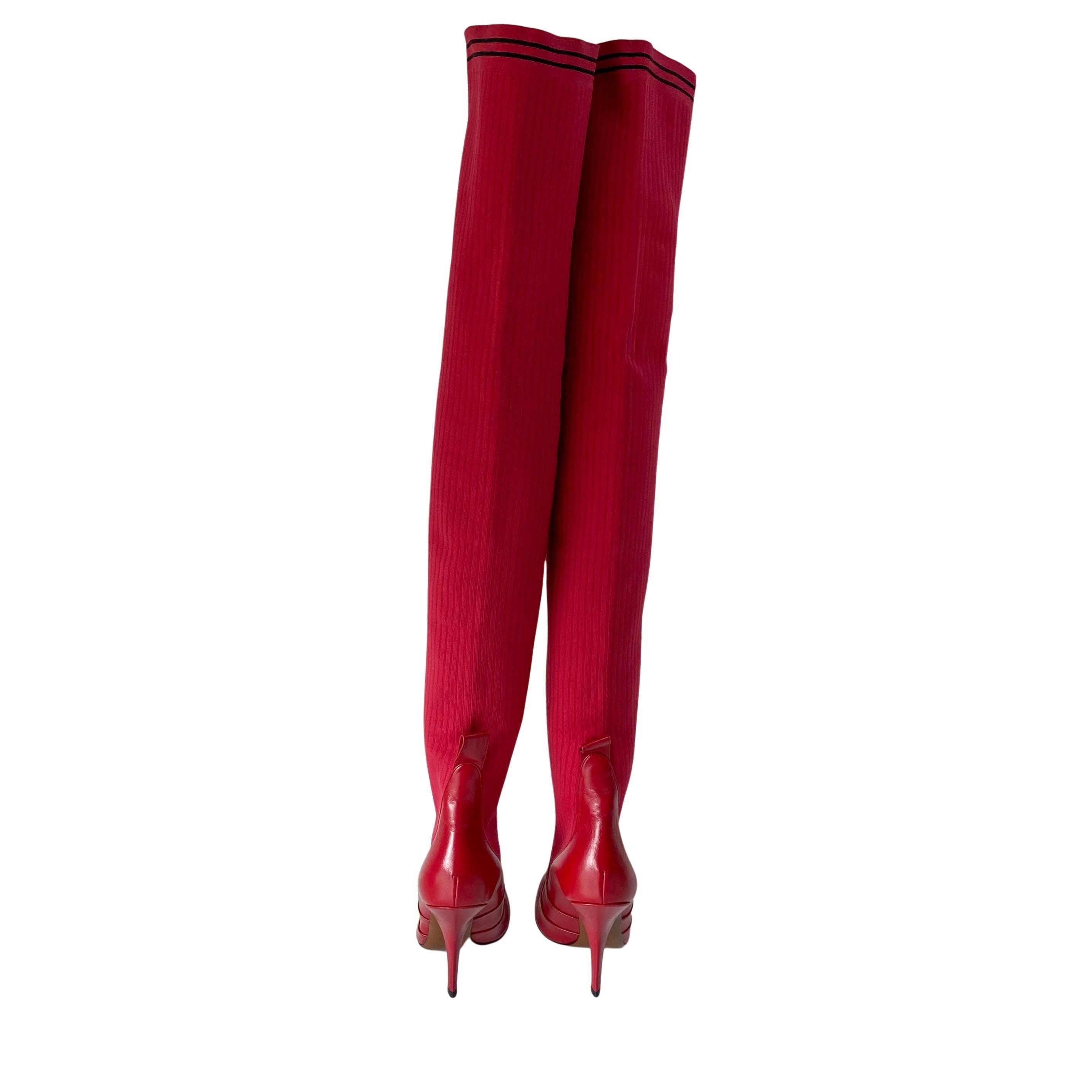 Size 40 Tall Red Kinky Boots